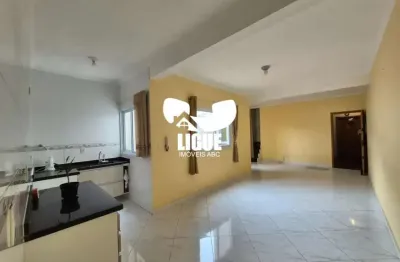 Cobertura com 3 quartos para alugar na rua espanha, 195, parque das nações, santo andré por r$ 3.600