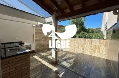 Cobertura com 2 quartos para alugar na praça da consolação, 81, vila pires, santo andré por r$ 2.600