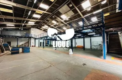Barracão / Galpão / Depósito para alugar na Avenida José Ricardo Nalle, 581, Vila Mercedes, Mauá por R$ 22.000