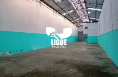 Barracão / Galpão / Depósito para alugar na Rua Minas Gerais, 169, Canhema, Diadema por R$ 11.500