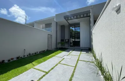 Casa nova plana em fortaleza no bairro lagoa redonda - pronta