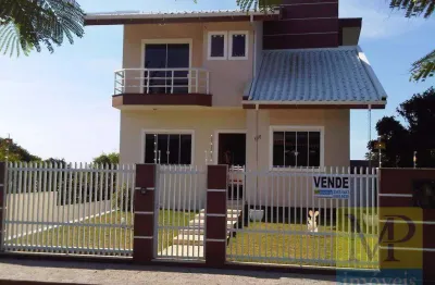 Sobrado com 3 dormitórios à venda, 220 m² por r$ 3.000.000,00 - praia grande - penha/sc