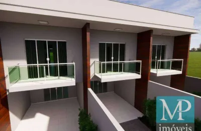Sobrado com 2 suítes à venda, 110 m² - praia de armação do itapocorói - penha/sc