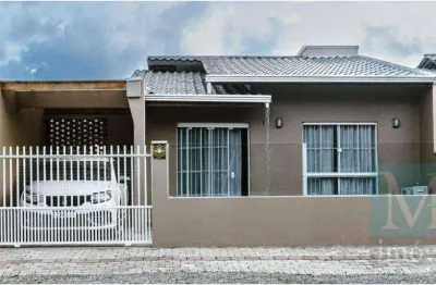 Casa com 2 dormitórios à venda, 84 m² por r$ 370.000,00 - quinta dos açorianos - barra velha/sc