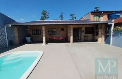 Casa mobiliada com piscina e área de lazer à venda em penha/sc