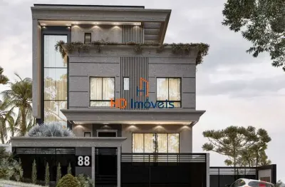 Lançamento. sobrado tríplex alto padrão com 1 ou 3 suítes, 1 ou 2 vagas no uberaba – curitiba/pr.