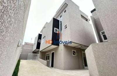 Sobrado com 3 quartos (suíte), 02 vagas à venda, 120 m² por r$ 660.000 - xaxim - curitiba/pr