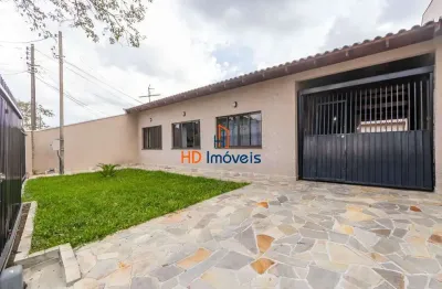 Casa térrea com terreno, 3 quartos, 5 vagas, edícula à venda, 180 m² por r$ 750.000 - bairro alto - curitiba/pr