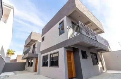 Sobrado em condomínio, 03 quartos, no xaxim por r$ 693.000,00. 127,46m².