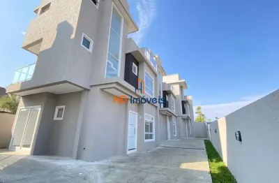 Sobrado com 3 quartos (suíte), terraço com churrasqueira à venda por r$ 670.000 - boqueirão - curitiba/pr