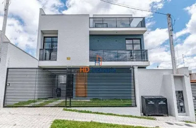 Sobrado tríplex no atuba com 3 quartos (suíte) - curitiba/pr