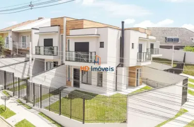 Sobrado com 03 quartos, 02 vagas no atuba por r$735.000,00 - curitiba/pr