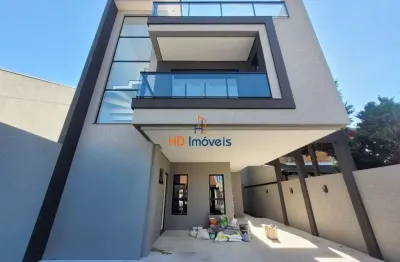 Sobrado com 3 suítes à venda, 148 m² por r$ 1.150.000 - hauer - curitiba/pr