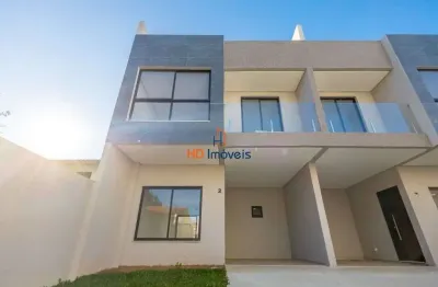 Sobrado com 3 dormitórios à venda, 112 m² por r$ 649.000,00 - uberaba - curitiba/pr