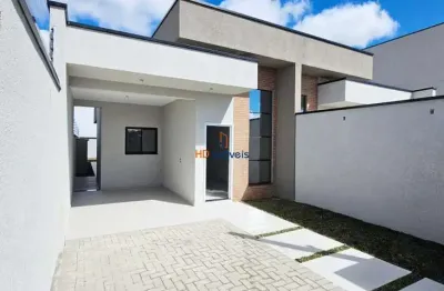 Casa térrea com terreno, 3 dormitórios (suíte) à venda ² por r$ 569.900 - barro preto - são josé dos pinhais/pr