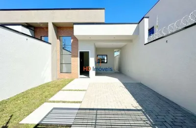 Casa térrea com suíte, quintal à venda, 75 m² por r$ 569.900 - barro preto - são josé dos pinhais/pr