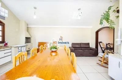 Casa com 5 dormitórios à venda, 383 m² por r$ 1.298.000,00 - capão raso - curitiba/pr