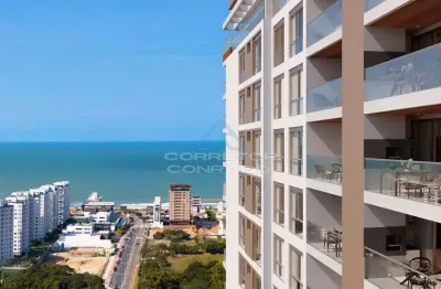 Apartamento no ed. torres da brava - praia brava, itajai/sc