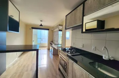 Apartamento semi mobiliado no residencial magna correa no centro de navegantes/sc