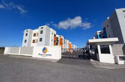 Apartamento pronto para morar com 02 quartos no Residencial Ilhas do Caribe em Navegantes
