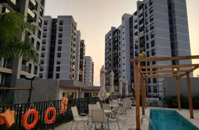 Apartamento amplo para alugar no aquarela condomínio club