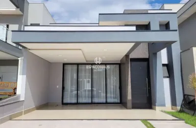 Casa em condomínio fechado com 3 quartos à venda na rua christiano seleguin, jardim bréscia, indaiatuba por r$ 1.100.000