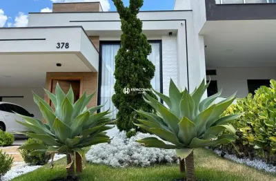 Casa em condomínio fechado com 3 quartos à venda na Avenida Fábio Ferraz Bicudo, Jardim Residencial Dona Maria José, Indaiatuba por R$ 1.850.000