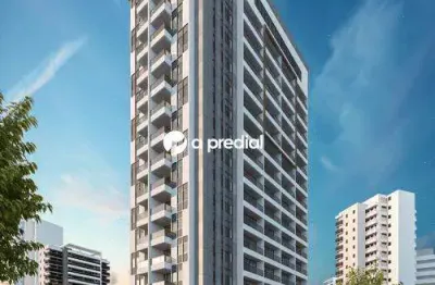 Apartamento à venda no aldeota, fortaleza , 37 m2 por r$ 540.200