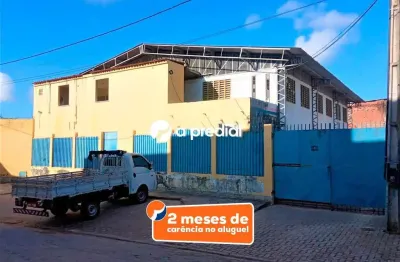 Barracão / galpão / depósito para alugar na cidade dos funcionários, fortaleza , 800 m2 por r$ 6.800