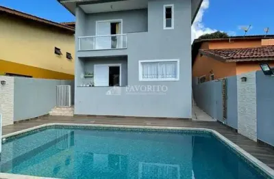 Sobrado com piscina à venda no jardim dos pinheiros em atibaia/sp