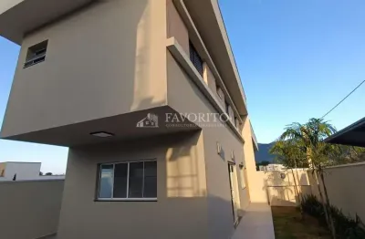 Sobrado novo à venda no jardim jaraguá em atibaia/sp