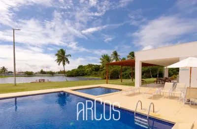Lote no condominio lago paranoá, posição frente sul, 734m²