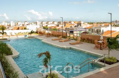 Le vert boulevard, apartamento na farolândia, ¾ com suíte, varanda e 72,5m