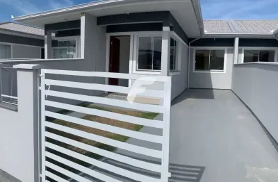 Casa geminada com suíte - localizada no loteamento vale verde – palhoça