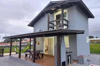 Casa próximo a lagoa de ibiraquera no arroio alto em imbituba