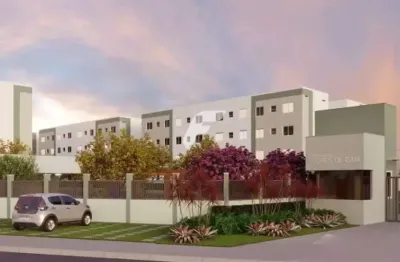 Apartamento novo com 2 dormitórios em são sebastião- palhoça