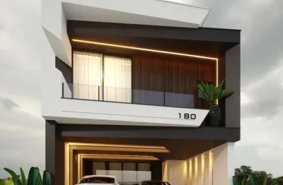 Casa de 3 dormitórios (1 suíte) com 190m² privativos em bairro planejado na cidade de biguaçu