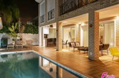 Casa fantástica com 6 suítes  quartos 800m² - jurerê internacional