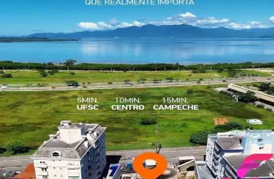 Oportunidade de investimento apartamento 2 dormitórios com vista permanente no hub beira mar sul - apenas r$ 235mil de entrada