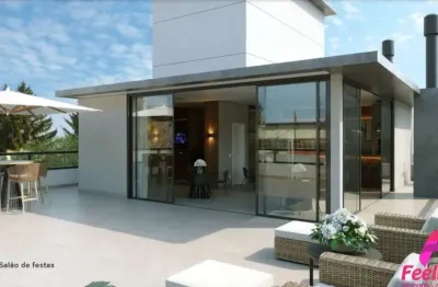 Apartamento tipo stúdio garden com 37,57 m², em construção.