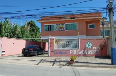 Pousada com 10 quartos, próximo da praia de costazul e do centro de rio das ostras, 400 m² - venda - costazul - rio das ostras/rj