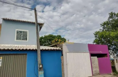 Casa com 2 dormitórios à venda, 72 m² por r$ 180.000,00 - cidade beira mar - rio das ostras/rj