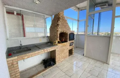 Cobertura com 2 dormitórios para alugar, 75 m² por r$ 3.500,00/mês - jardim mariléa - rio das ostras/rj