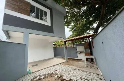 Ultima unidade! casa com 2 dormitórios à venda, 70 m² por r$ 310.000 - village rio das ostras - rio das ostras/rj