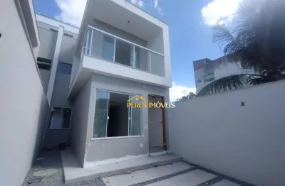 Casas de 03 e 04 quartos, alto padrão, a partir de r$ 540.000. chácara mariléia, rio das ostras rj.