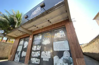 Galpão, 200 m² - venda por r$ 800.000,00 ou aluguel por r$ 4.360,00/mês - jardim miramar - rio das ostras/rj