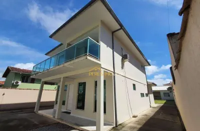 Excelente casa duplex alto padrão em terreno inteiro com 4 quartos, 283 m² - venda ou aluguel - mar y lago/terra firme - rio das ostras/rj