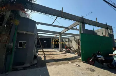 Galpão com 421,60m2 estrada velha, cidade praiana/ rio das ostras