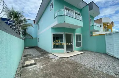Ultima unidade! casa com 2 dormitórios à venda, 80 m² por r$ 290.000 - extensão serramar - rio das ostras/rj
