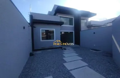 Casa com 2 dormitórios à venda, 65 m² por r$ 410.000,00 - jardim bela vista - rio das ostras/rj